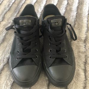 Black Chuck Taylors